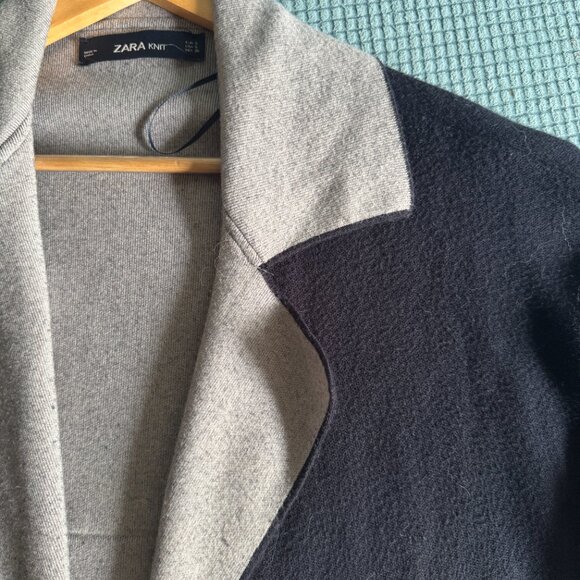 ✨ZARA Knit Cardigan Coat | S (fits S-M) - Picture 2 of 3
